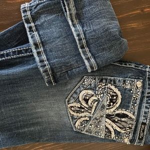 Miss Me Slim Boot Cut Jeans